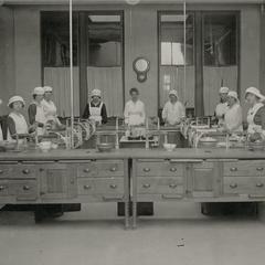 Home economics room in Old Main