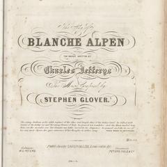 Song of Blanche Alpen