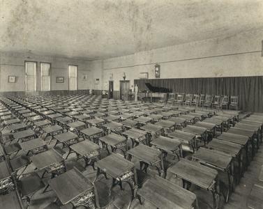 Assembly Hall of the Platteville Normal School building