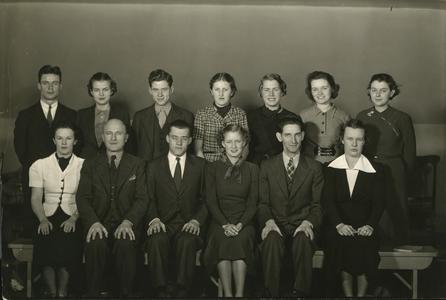 Young Wings Literary Society group photograph