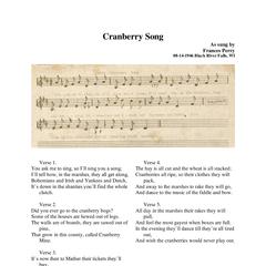 Object 2 titled Melody, Lyrics and Commentary