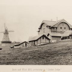 Barn and wind mill, pertaining to Linden Lodge