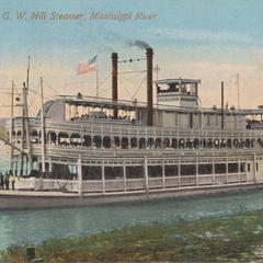 9779, G.W. Hill Steamer, Mississippi River