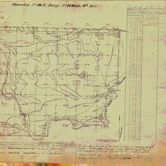 [Public Land Survey System map: Wisconsin Township 16 North, Range 11 East]
