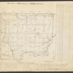 [Public Land Survey System map: Wisconsin Township 16 North, Range 11 East]