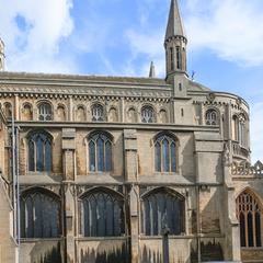 Peterborough Cathedral south side of presbytery and retrochoir
