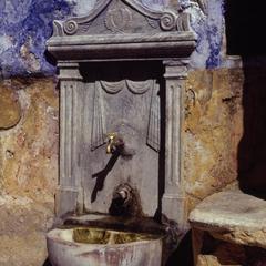 Water fountain at Dionysiou