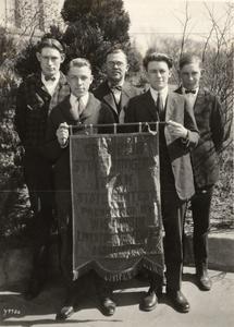 Judging team, Janesville H.S. Live Stock 1925 State Contest