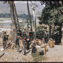 Hmong (Meo) encampment in Luang Prabang