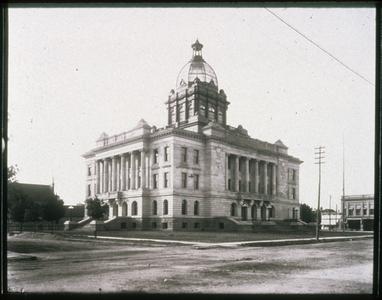 Completed courthouse