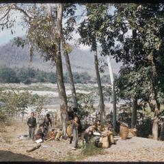 Hmong (Meo) encampment in Luang Prabang