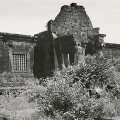 Wat Phou temple complex with view of the north pavilion in Champasak Province