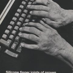 Silastic Finger Joint Prosthesis advertisement