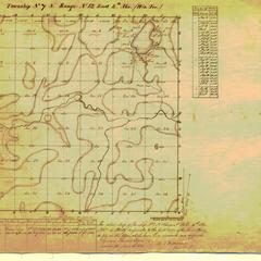 [Public Land Survey System map: Wisconsin Township 07 North, Range 12 East]
