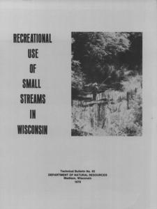Recreational use of small streams in Wisconsin