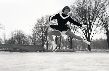 Female skater at Tenney Park