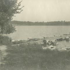 Boats on Tichigan Lake