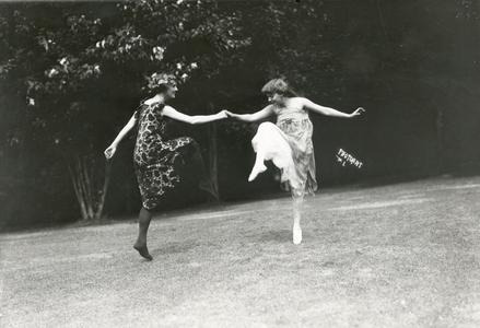 Women Dancing Outside