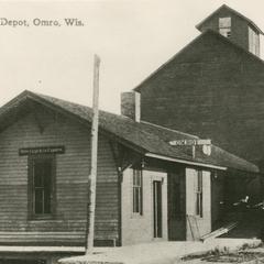 C., M. and St. P. Depot, Omro, Wisconsin