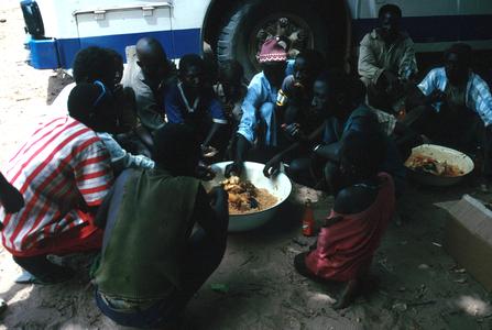 Lunch Time at a Farmers' Workshop in Bakendiki