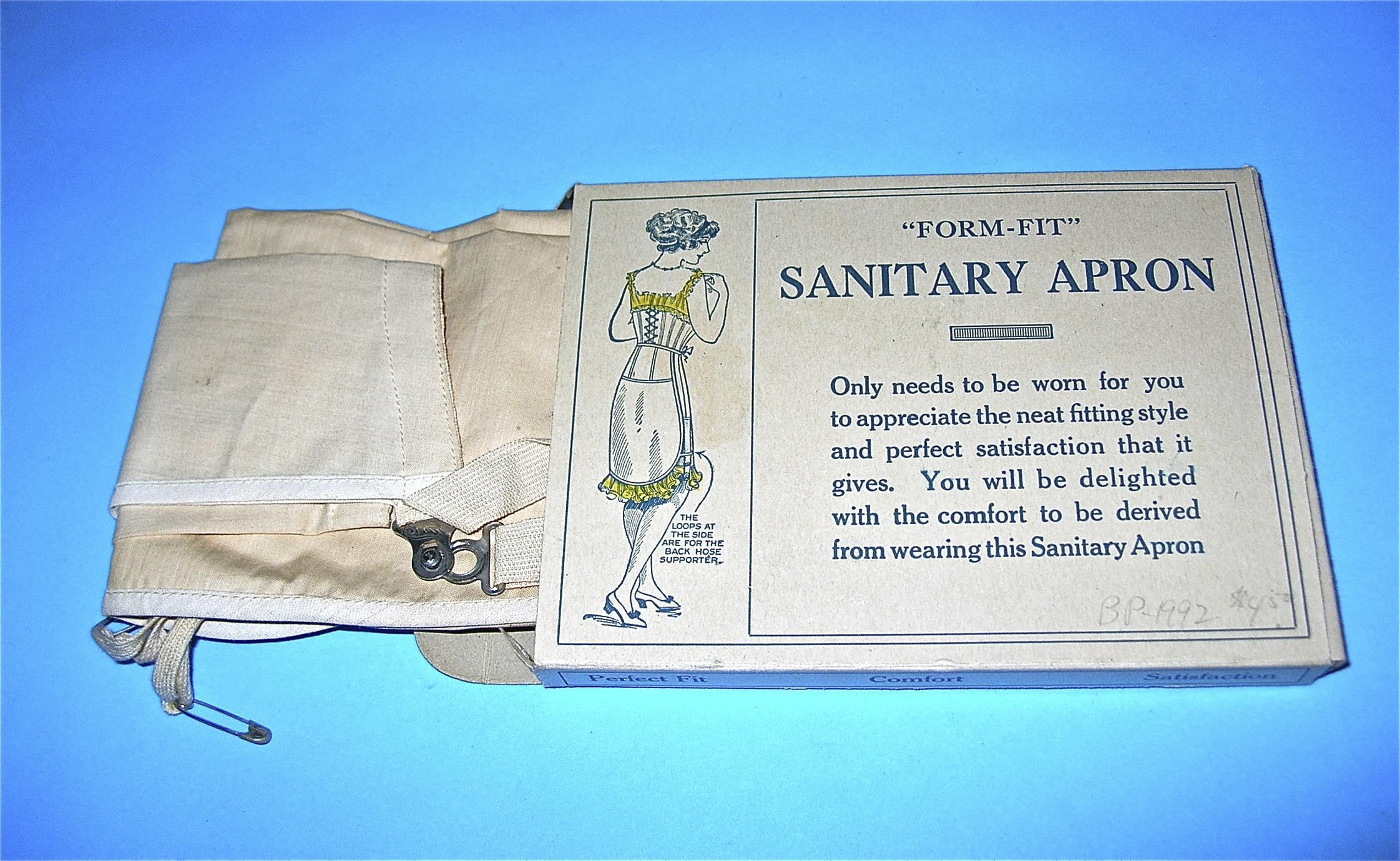 “Form-Fit” sanitary apron