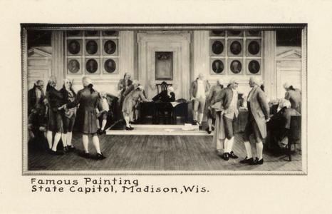 Famous painting, Wisconsin State Capitol