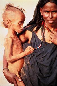 Tuareg Mother and Child During a Time of Hunger