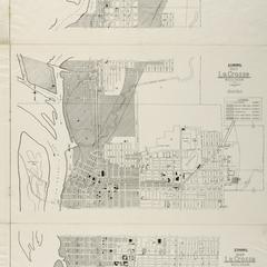 Zoning map La Crosse Wisconsin 1938