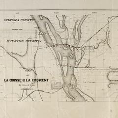 Map of La Crosse and La Crescent