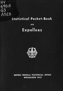 Statistical pocket-book on expellees in the Federal Republic of Germany and West Berlin