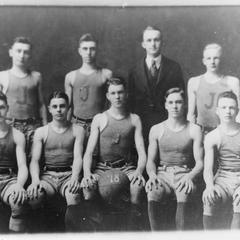 Basketball Team, 1918, Janesville High School