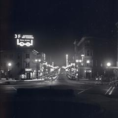 State Street at night