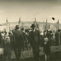 George W. Hall's circus tent