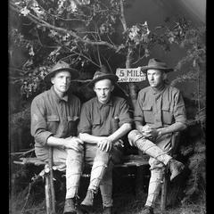 Soldiers at Camp Williams near Camp Douglas, Wisconsin