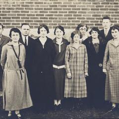 New Glarus Schools faculty, 1924-25