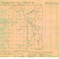 [Public Land Survey System map: Wisconsin Township 25 North, Range 03 West]
