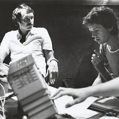 Arthur Kopit and John Madden work on "Earplay"