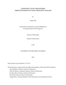Uncovering Causal Mechanisms: Three Extensions of Causal Mediation Analysis