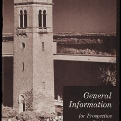 General information for prospective students 1963-65