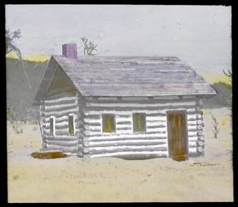 Log school house - District Two