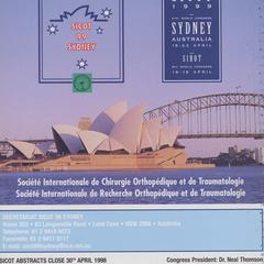 International Society of Orthopedic Surgery and Traumatology advertisement