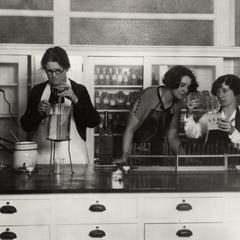 Students working in a lab, c. 1920s