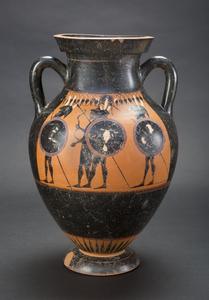 Storage Jar (Amphora) with Hoplites