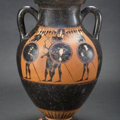 Storage Jar (Amphora) with Hoplites