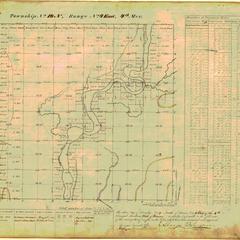 [Public Land Survey System map: Wisconsin Township 19 North, Range 04 East]