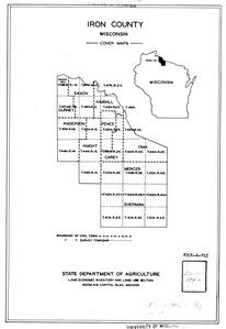 Iron County, Wisconsin, cover maps