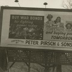 World War II billboard