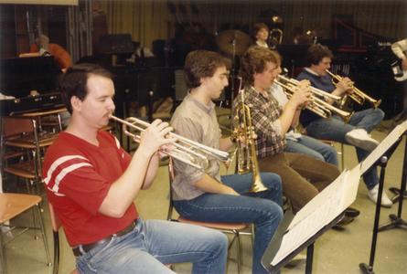Trumpet players, University of Wisconsin--Marshfield/Wood County