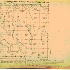 [Public Land Survey System map: Wisconsin Township 05 North, Range 11 East]