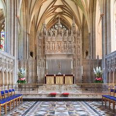 Bristol Cathedral interior presbytery